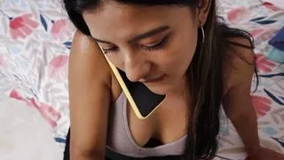 I injured my hands so my stepsister helped me pee and masturbate