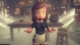 Poke Abby By Oxo potion (Gameplay part 6) Sexy Maid Girl