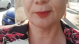 I come back from a party and come across a fan who loves milfs I suck him outside and he fucks my ass and cums my face