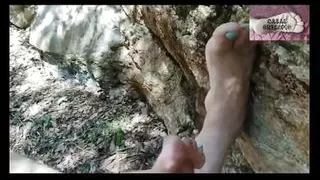 Witch feet in forest part 1