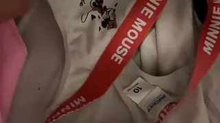 Cumming in her panties