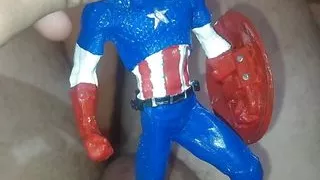 I couldn't take it and had to put Captain America on my dick to get it to harden