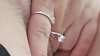 Extreme close-up hairy pussy masturbation - Jasmine SweetArabic Arabic Cam girl