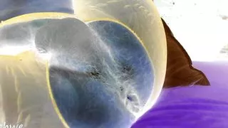 He swallows it all up his ass