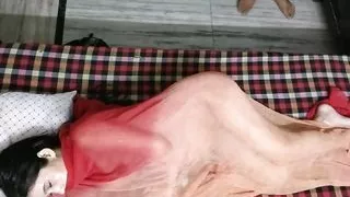 Romance with a hot Indian wife with a sexy figure