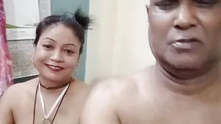 Indian village girl and step uncle and aunty fully hot