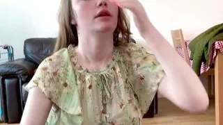 Your 18 year old girlfriend shows you how she cheated on you