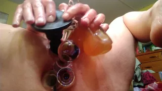 How Many Dicks Can I Fit?! Stuff Both My Holes