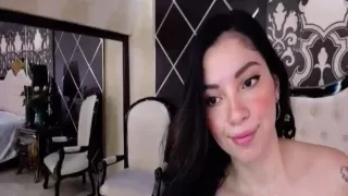 Perfect Brunette With Naughty Comfortable Show