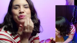 Red Sunglasses! - Cfnm Blowjob Facial Cum Licking & Swallow!