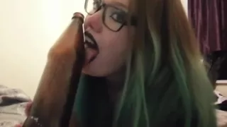 Fucking A Bottle And Having Fun
