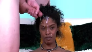 Ebony Hooker Harsh Face Fuck Clip
