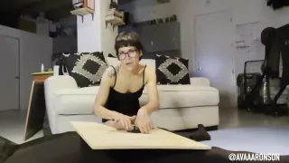 Lioness Worships Cock Through Glory Hole W/ Dirty Talking! True Femdom Tease - Full Vid On Of