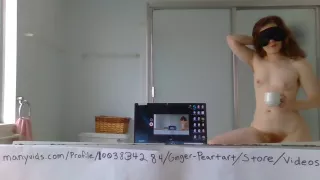 Sexy Pale Redhead Rambles On About Bathrooms And Classic Cinema