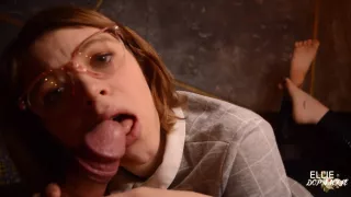 Pov Blowjob From Hot Teen Girl Wrinkled Soles - Ellie Dopamine In Glasses