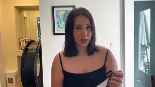 Naughty Youtube Slut Showing Off Panties