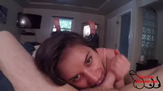 Sensual Jane - Sucks Your Cock While Showing Her Sexy Feet