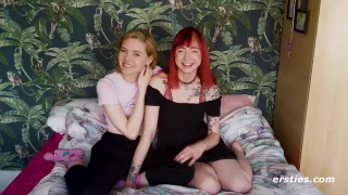 Sexy Lesbian Friends Enjoy Intimate Moments Together