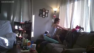 Hotwife Sucks And Rides Cock On Couch