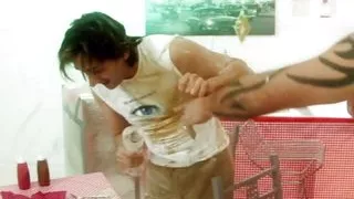 MILF Waitresses Diana Gold And Eva Mercedes In Ffmm Foodie Foursome