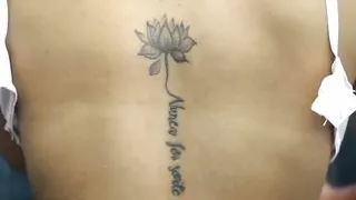 I film my girlfriend taking a bath