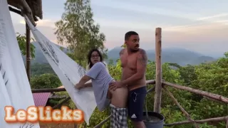 Risky Outdoor Quickie Kantutan Lang 4/5