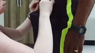 my roommate found me in lingerie