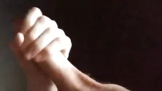 This is how you jerk off a big thick cock