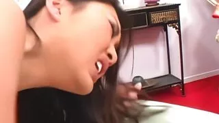 Japanese teen model fucked and facial