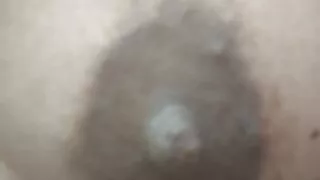 Husband and wife bathing and enjoying