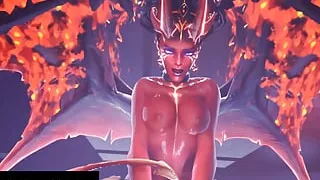 Succub Queen of Pain Sexy Riding Dota