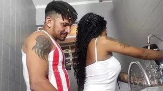 punching my wife's hot ass