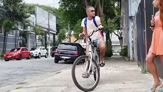 I offered the stranger water and he ended up fucking me on the abandoned bus