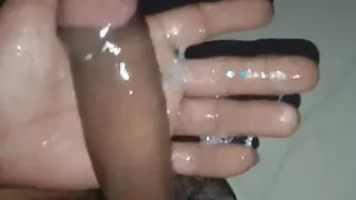 Handjob Cum shot sexy boy Very horny big cock gay jerking