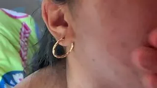 Beautiful Colombian asks for cum on her face