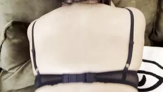 My roommate fucks me doggy style I scream with pleasure