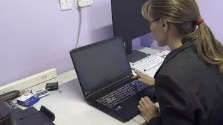 SHIT!..... My Job Interview - "FUCKING THE BOSS??". Wetlook, Panty Wetting and Ripping Clothes!