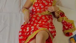 Honeymoon first night young Indian wife fucking