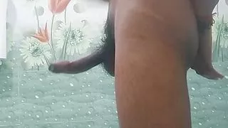 Indian virgin step brother masturbating (handjob) in bathroom