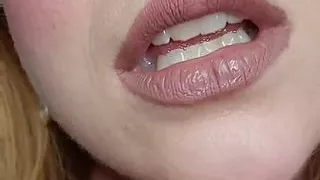 Sexy milf talking dirty JOI and wants you to cum with her til she's squirting