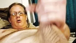 Look at this half hard cock!