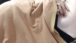 Horny man need to grab Tits