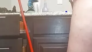 Mofo2121 nasty in the kitchen..