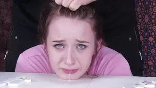 Jessica Kay submits to dick on her knees