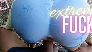 Fucking Hard in the Woods! What happens when she's horny