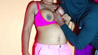 Boyfriend Playing & Sucks Big Natural Tits Hard