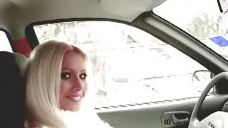 DTF busty MILF in high heels boots pussyfucked in closeup