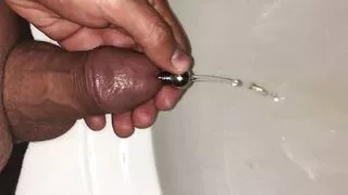 Penis rod and Golden showe