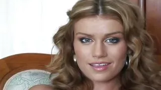 Caylian Curtis And Nessa Devil use toys in their ass before the guy joins them