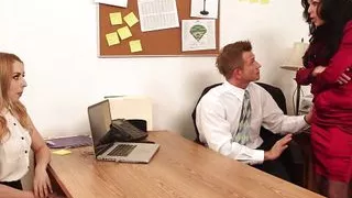 Veronica Avluv fucks her boss in the Naughty Office